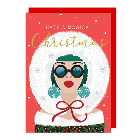 laura darrington design sunglasses christmas card ut63