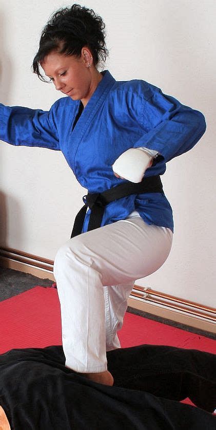 female martial artists in action