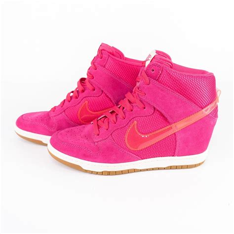 Size 7 5 Nike Dunk Sky High Mesh Pink For Sale Online Ebay