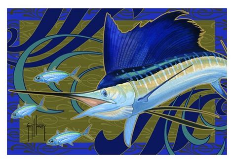 Sailfish Wave Guy Harvey Fish Pet Florida Condos