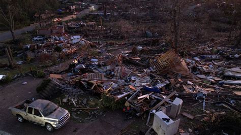 Communities Face Major Destruction After Large Tornadoes Tear Through