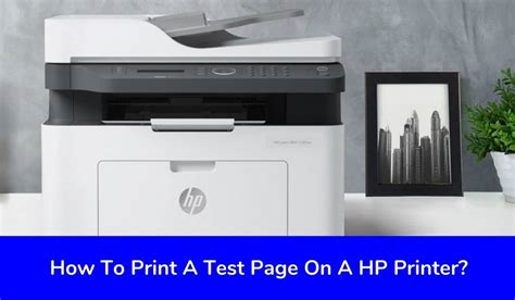 How To Print A Test Page On A Hp Printer