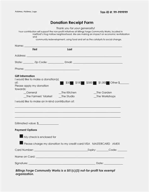 Free 501c3 Application Forms Universal Network