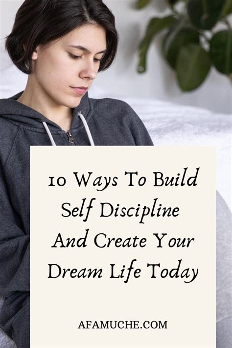 How To Build Self Discipline And Up Level Your Life Afam Uche