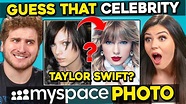 Guess That Celebrity From Their Old MySpace Photos - YouTube