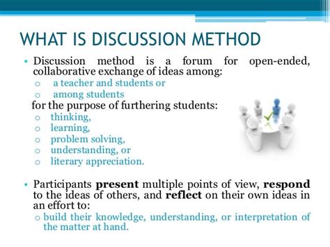 Relation Between Discussion Method And Seminar Method