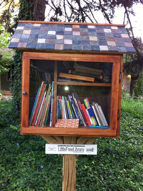 How Cute Little Free Library Found This In My Neighborhood