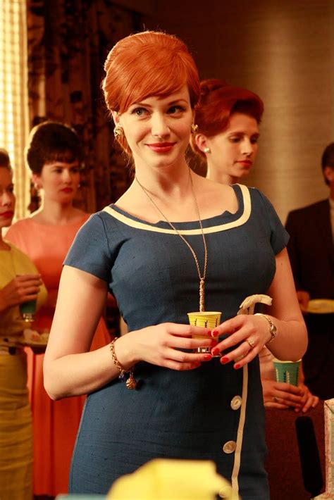 Christina Hendricks As Joan Harris In Mad Men Tv Series Christina Hendricks Joan Mad Men