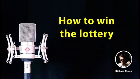 How To Win The Lottery Youtube