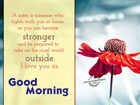 Good Morning Wishes For Sister Good Morning Pictures