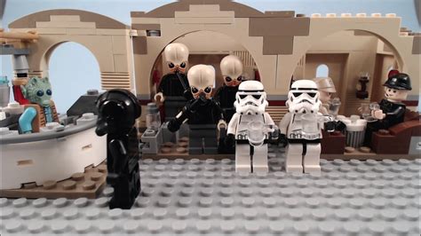 Star Wars Unhappy Hour A Lego Stop Motion Short Film Youtube