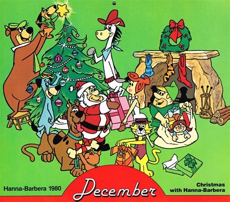 Hanna Barbera Calendar Flintstones Christmas Flickr