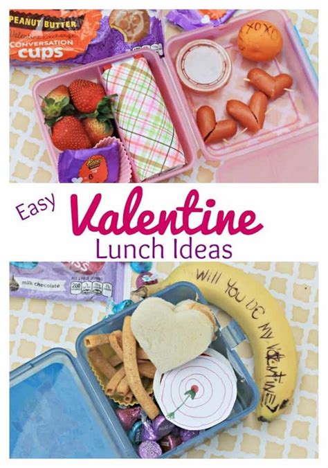 Easy Valentine Lunch Ideas With A Sweet Surprise This Mama Loves