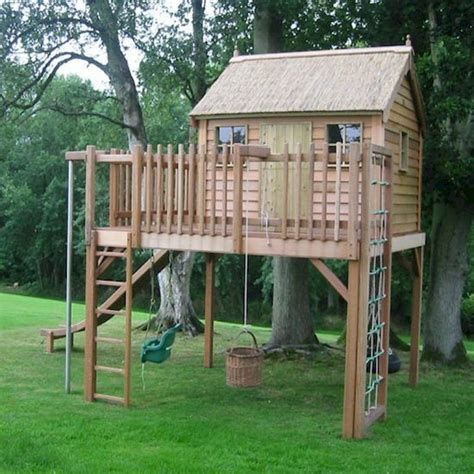 Playhouse Plan Into Your Existing Backyard Space Home To Z Tree House