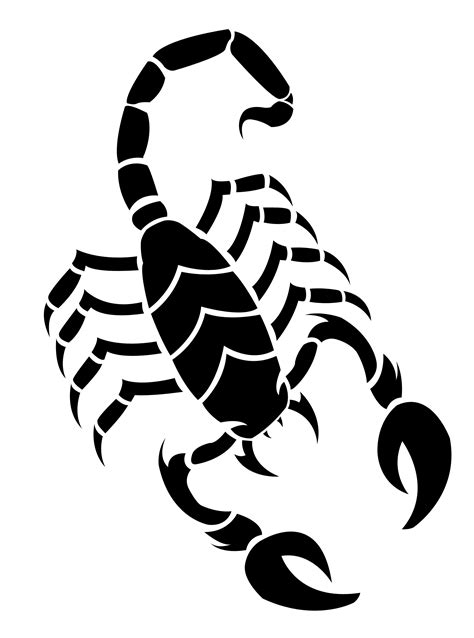 Scorpion Drawing Clipart Best