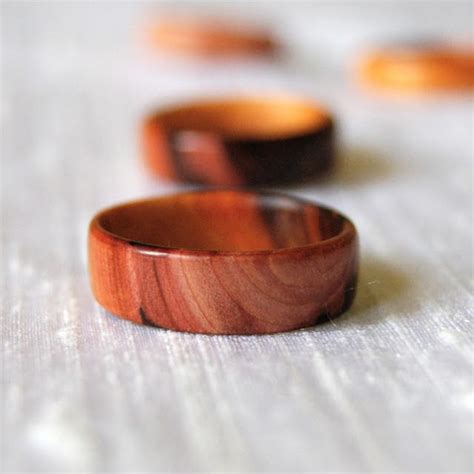 Maybe you would like to learn more about one of these? I Love Handmade: Yew Wooden Ring by Inspired To Make | Wooden rings, Wood rings, Rings