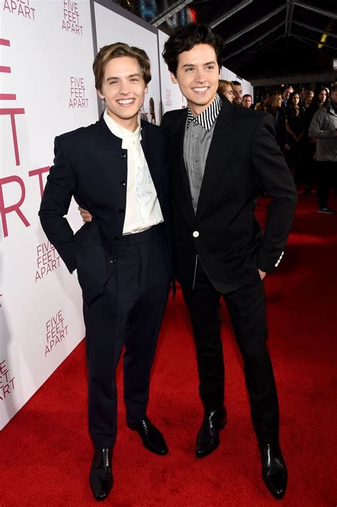 Sprouse Twins At Fivefeetapartfilm Premiere Dylan And Cole Cole