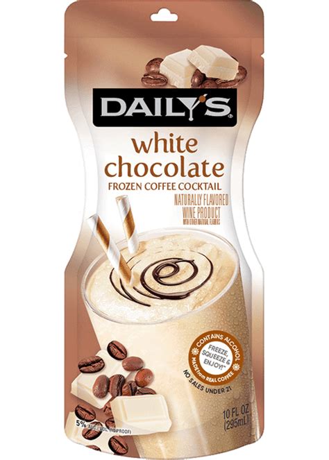 Dailys Pouches White Chocolate Coffee Total Wine And More