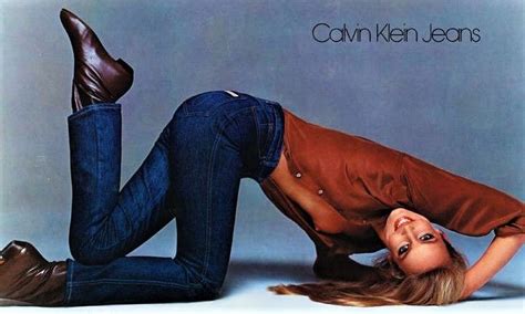 Jerry Hall For Calvin Klein Jeans 1980 Calvin Klein Jeans Calvin Calvin Klein Ad