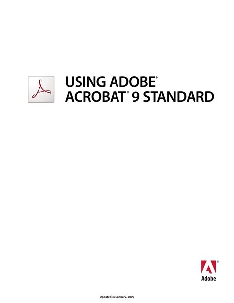 Using Adobe Acrobat Standard Manualzz