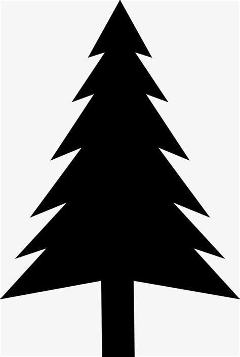 Pine Tree Silhouette Free Download On Clipartmag