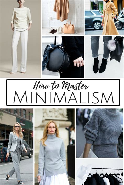 How To Master A Minimalist Approach To Personal Style Minimalist