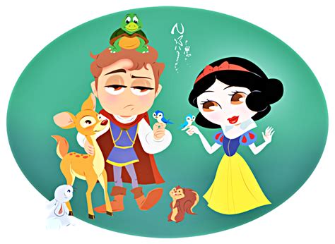 Walt Disney Fan Art Snow White And Prince Walt Disney Characters Fan