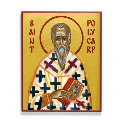 Saint Polycarp Of Smyrna Icon By Legacy Icons