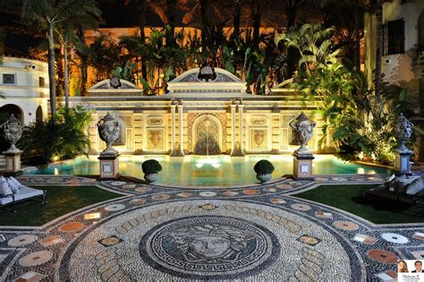 Luxury Buildings Miami Beach Villa Casaurina Versace Mansion On