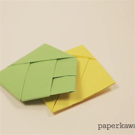 Easy Origami Bamboo Letterfold Tutorial Diy Paper Kawaii Otosection