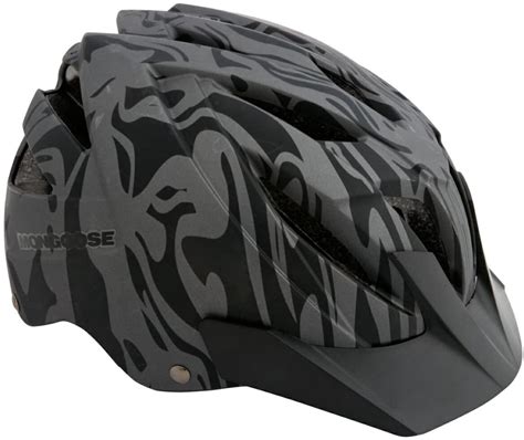Amazonsmile Mongoose Youth Blackcomb Tattoo Bike Hardshell Helmet