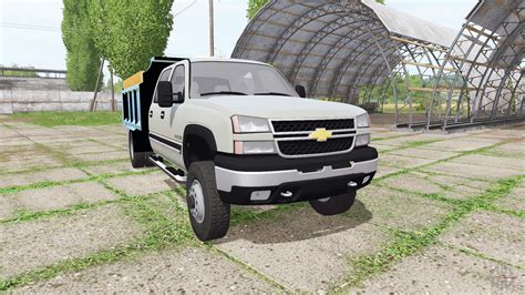Chevrolet Silverado 2500 Hd Crew Cab Dump V20 Pour Farming Simulator 2017