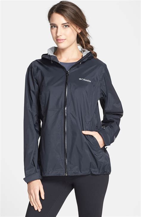 Columbia Evapouration Modern Classic Fit Packable Waterproof Rain