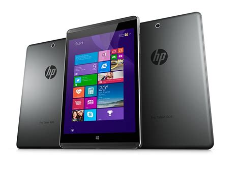 Hp Intros Pro Tablet 608 For Mobile Execs