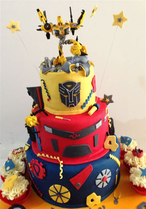 27 Excellent Image Of Transformers Birthday Cake Transformers