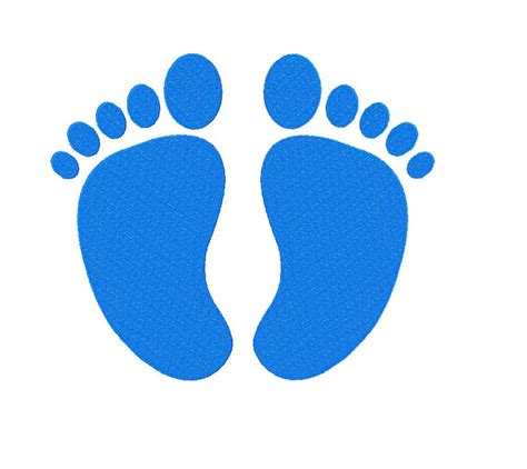 Baby Feet Embroidery Design Baby Footprints Design Machine Etsy
