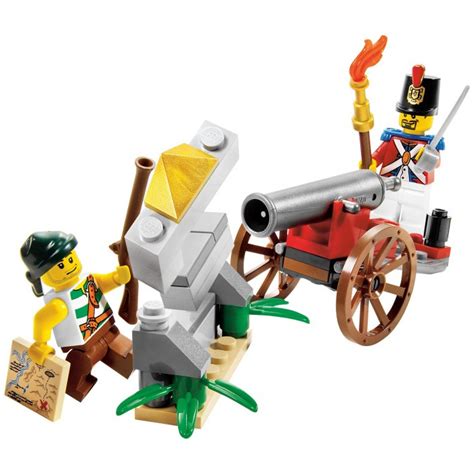 Baukästen And Konstruktion Pc104 1 X Lego Pirates Grey Cannon Minifig