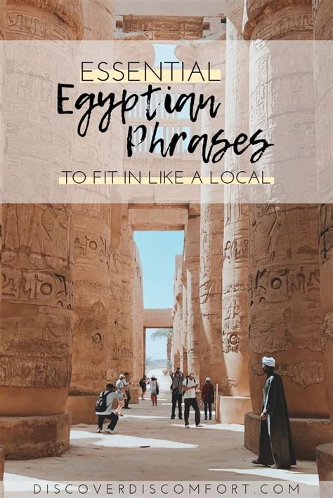 Forty Basic Egyptian Arabic Phrases To Sound Local Egypt Egypt