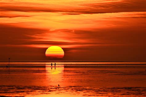 Фотография Romantik Sunset At Waddensea автор Sonja Anna на 500px