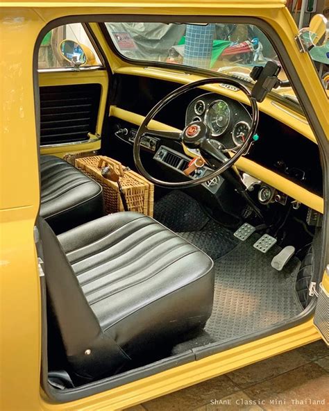 Interior Of Classic Mini Morrismini Morrispickup Classicmini