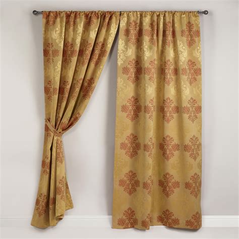 Gold Kensington Curtain World Market Curtains Home Theater