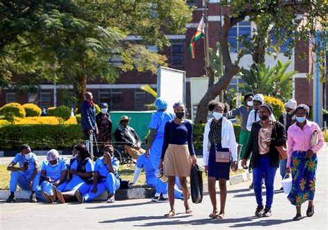 Striking Nurses Savages Mthuli Ncube The Zimbabwe Mail