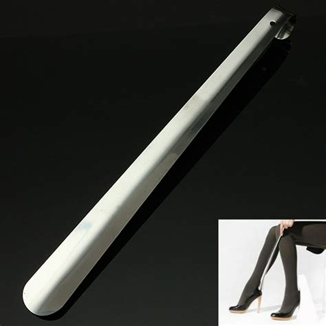 Long Metal Shoe Horn16 Stainless Steel Extra Long Reach Easy On Shoe