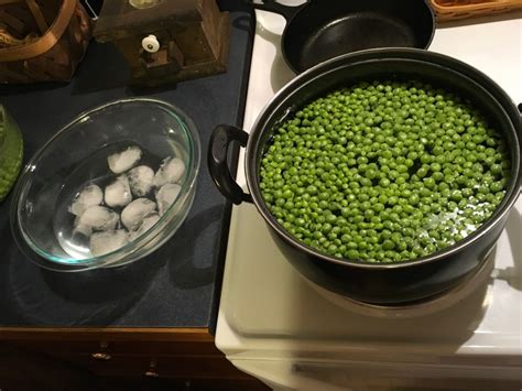 How To Blanch Peas Hope And Wildflowers