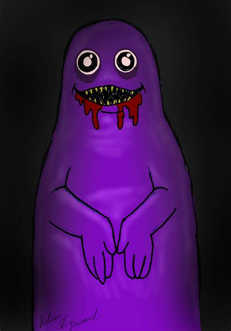 The Grimace By Azure Arts On Deviantart