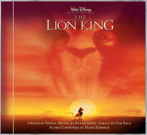 The Lion King Original Motion Picture Soundtrack Hans Zimmer