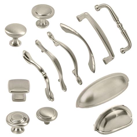 Not just does updating your cabinet hardware emphasize the style of your kitchen. Brushed Satin Nickel Kitchen Cabinet Hardware Knobs Bin ...