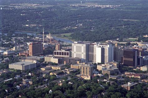 Downtown Rochester Aerial View Rochester Minnesota Always And Forever