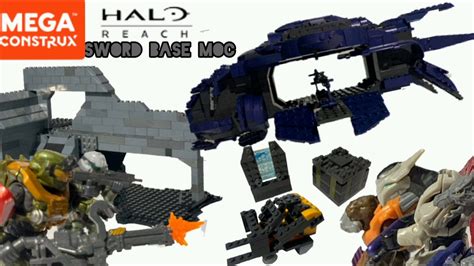 Halo Mega Construx Halo Reach Sword Base Moc Custom Review Youtube