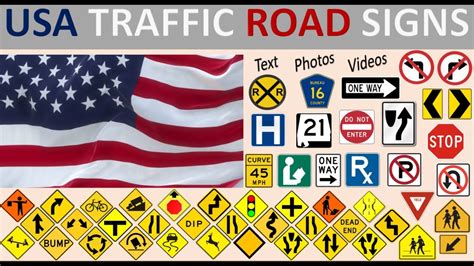 Usa Traffic Road Signs Youtube